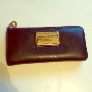 Marc By Marc Jacobs Black Leather Wallet